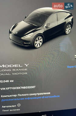 Внедорожник / Кроссовер Tesla Model Y 2022 в Днепре
