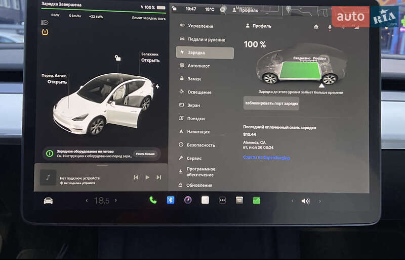 Позашляховик / Кросовер Tesla Model Y 2021 в Новомосковську