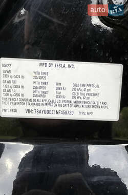 Позашляховик / Кросовер Tesla Model Y 2022 в Самборі