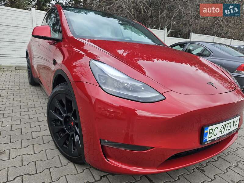Внедорожник / Кроссовер Tesla Model Y 2021 в Львове