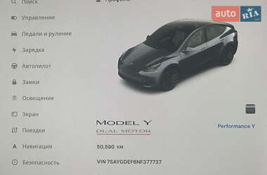 Внедорожник / Кроссовер Tesla Model Y 2022 в Киеве