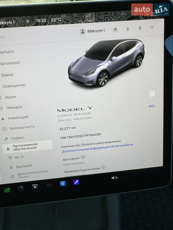 Внедорожник / Кроссовер Tesla Model Y 2022 в Кривом Роге
