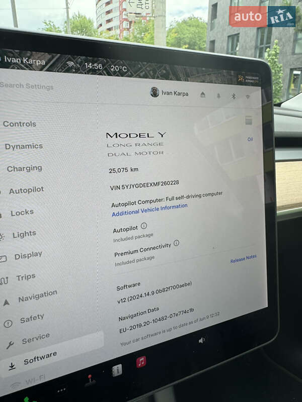 Позашляховик / Кросовер Tesla Model Y 2021 в Львові фото 2 Позашляховик / Кросовер Tesla Model Y 2021 в Львові