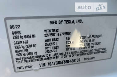Внедорожник / Кроссовер Tesla Model Y 2022 в 