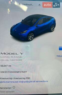 Внедорожник / Кроссовер Tesla Model Y 2020 в 