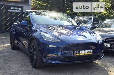 Внедорожник / Кроссовер Tesla Model Y 2021 в Львове