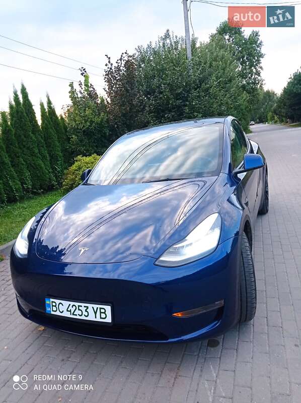Внедорожник / Кроссовер Tesla Model Y 2021 в Львове