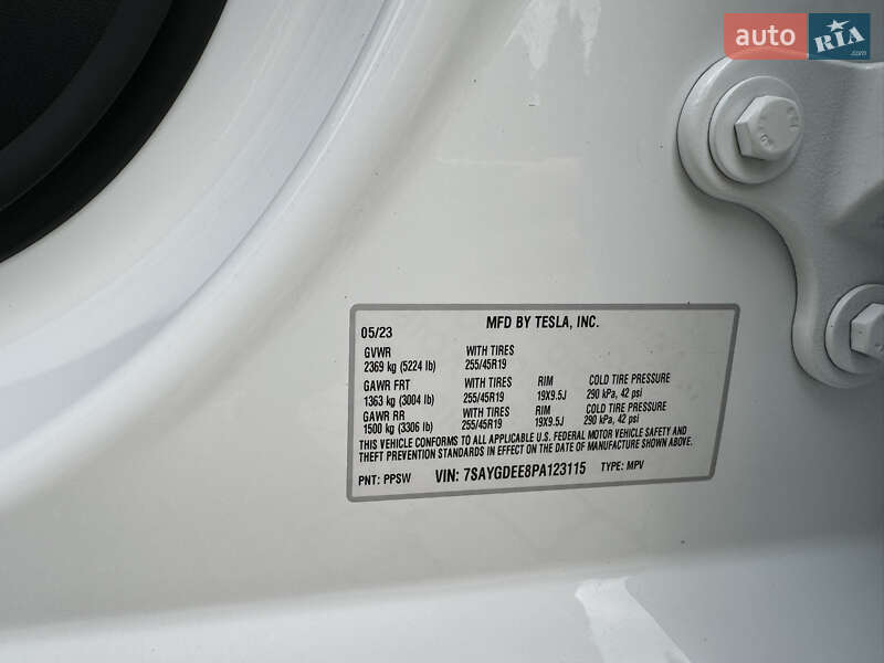 Внедорожник / Кроссовер Tesla Model Y 2023 в Коломые фото 12 Внедорожник / Кроссовер Tesla Model Y 2023 в Коломые