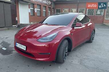 Внедорожник / Кроссовер Tesla Model Y 2021 в Львове