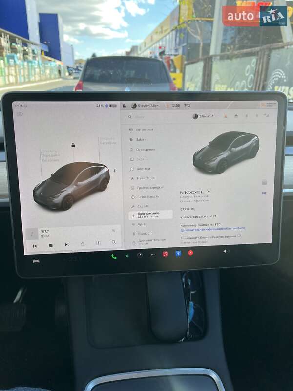 Внедорожник / Кроссовер Tesla Model Y 2021 в Днепре