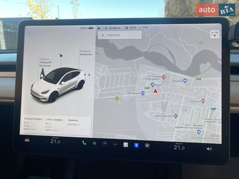 Внедорожник / Кроссовер Tesla Model Y 2021 в Стрые