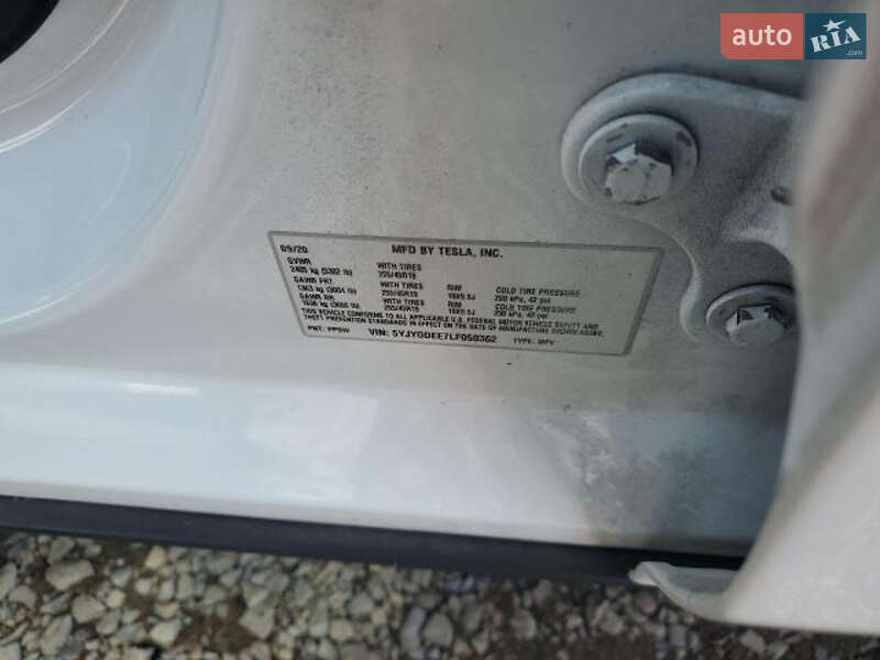 Внедорожник / Кроссовер Tesla Model Y 2020 в Одессе фото 13 Внедорожник / Кроссовер Tesla Model Y 2020 в Одессе