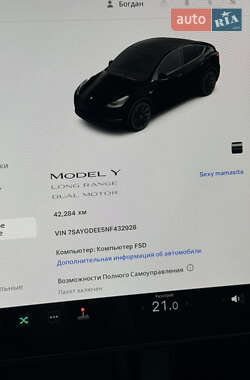 Внедорожник / Кроссовер Tesla Model Y 2022 в 