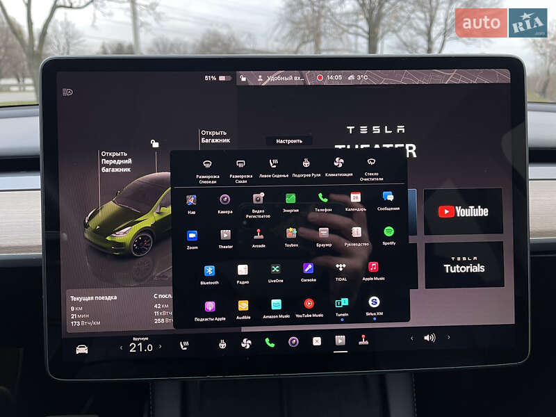 Позашляховик / Кросовер Tesla Model Y 2022 в Дніпрі