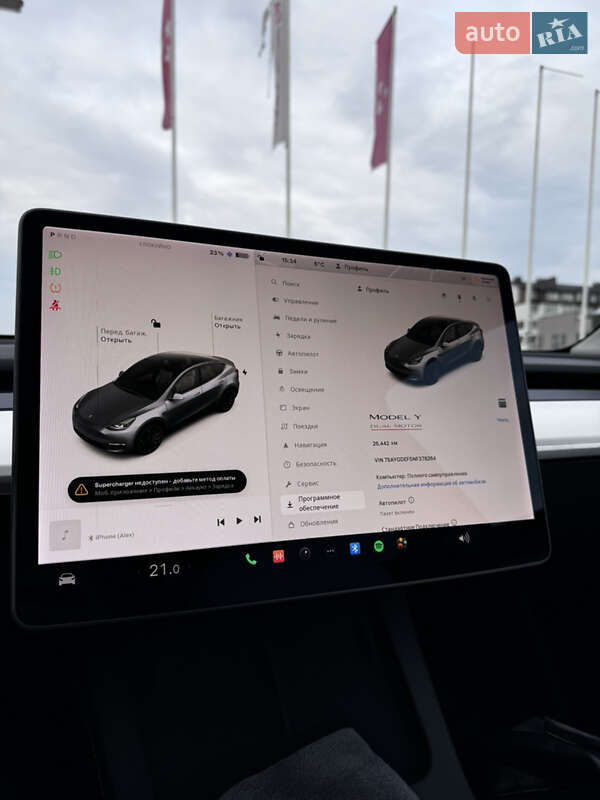 Позашляховик / Кросовер Tesla Model Y 2022 в Києві