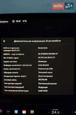 Внедорожник / Кроссовер Tesla Model Y 2021 в 