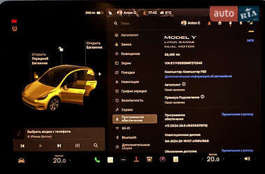 Внедорожник / Кроссовер Tesla Model Y 2021 в 