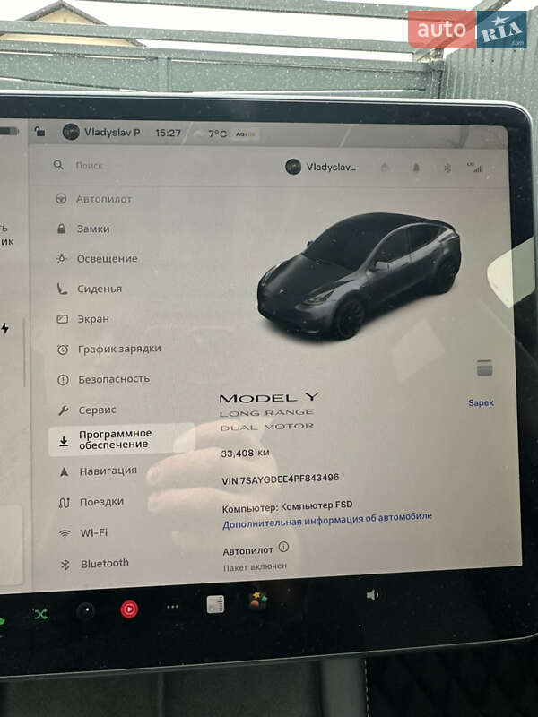 Позашляховик / Кросовер Tesla Model Y 2023 в Києві