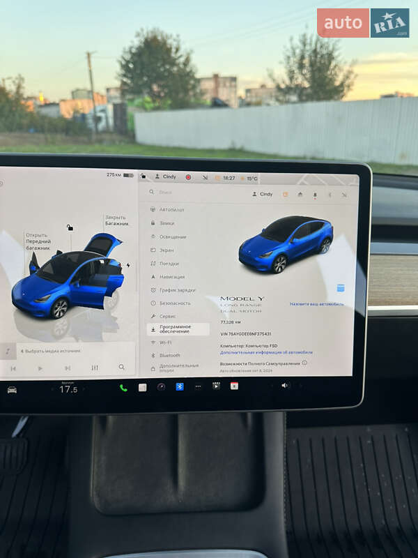 Внедорожник / Кроссовер Tesla Model Y 2022 в Хмельницком