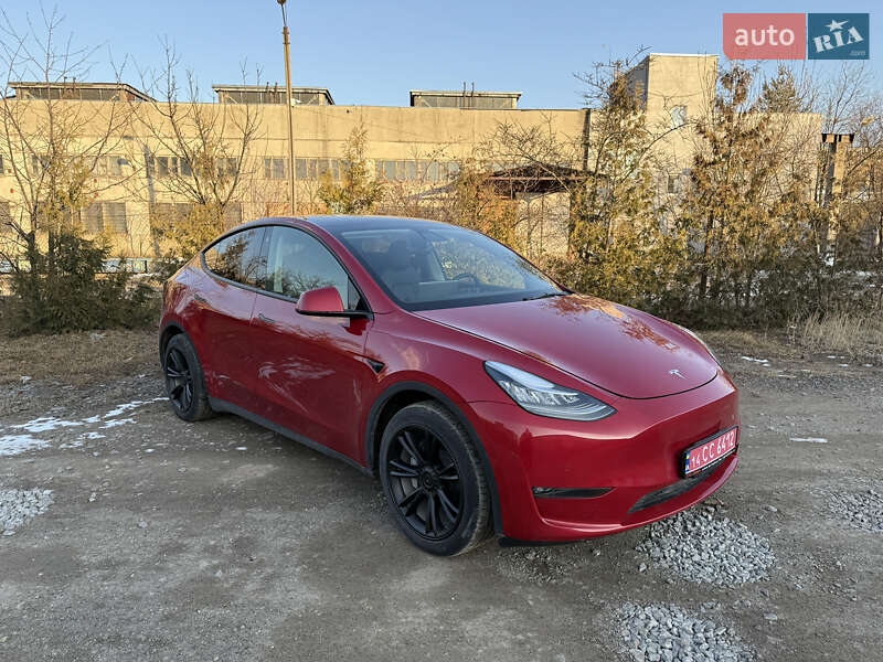 Внедорожник / Кроссовер Tesla Model Y 2021 в Львове