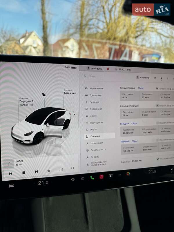 Внедорожник / Кроссовер Tesla Model Y 2023 в Белой Церкви