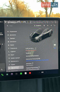 Внедорожник / Кроссовер Tesla Model Y 2022 в 