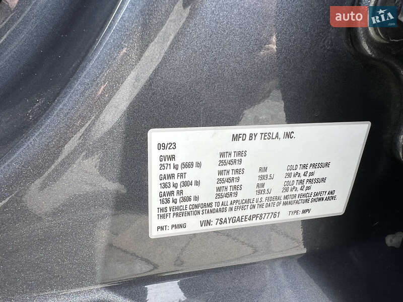 Внедорожник / Кроссовер Tesla Model Y 2023 в Днепре