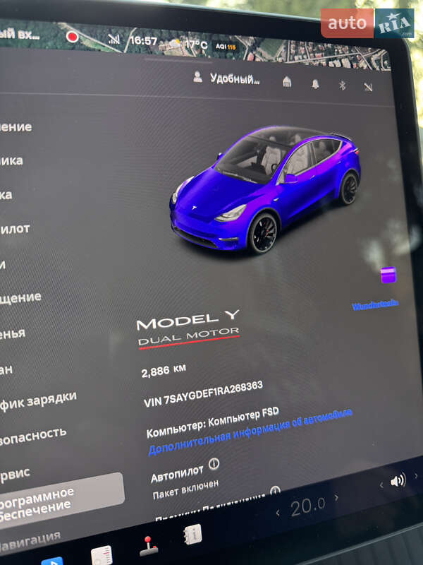 Позашляховик / Кросовер Tesla Model Y 2024 в Львові