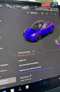 Внедорожник / Кроссовер Tesla Model Y 2024 в 