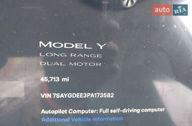 Внедорожник / Кроссовер Tesla Model Y 2023 в 