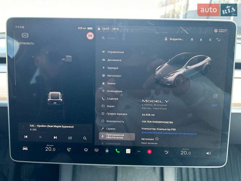 Позашляховик / Кросовер Tesla Model Y 2023 в Білій Церкві