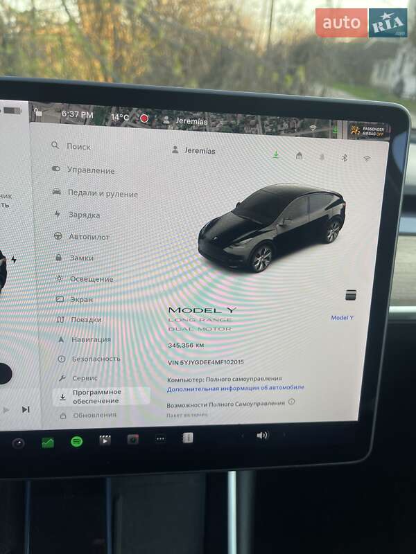 Позашляховик / Кросовер Tesla Model Y 2021 в Харкові