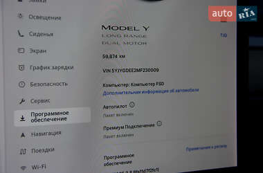 Внедорожник / Кроссовер Tesla Model Y 2021 в 