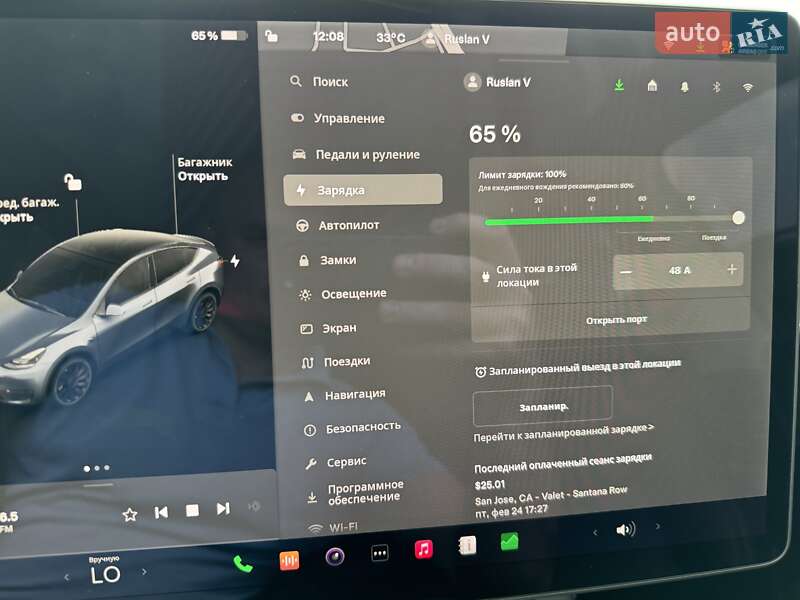 Внедорожник / Кроссовер Tesla Model Y 2021 в Киеве
