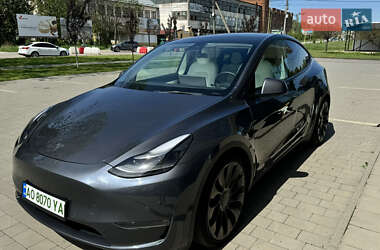 Внедорожник / Кроссовер Tesla Model Y 2021 в Ужгороде
