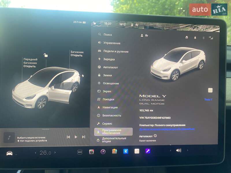 Внедорожник / Кроссовер Tesla Model Y 2022 в Львове фото 12 Внедорожник / Кроссовер Tesla Model Y 2022 в Львове