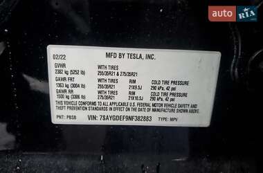 Позашляховик / Кросовер Tesla Model Y 2022 в 