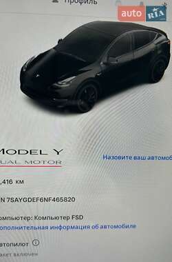 Позашляховик / Кросовер Tesla Model Y 2022 в 