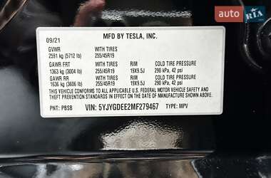Позашляховик / Кросовер Tesla Model Y 2021 в 