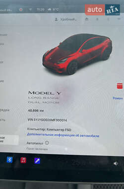 Позашляховик / Кросовер Tesla Model Y 2021 в 