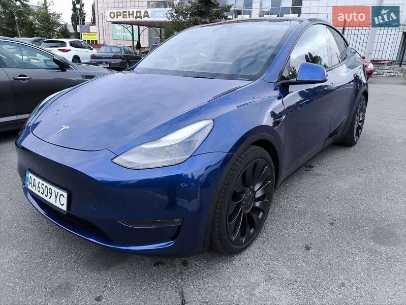 Внедорожник / Кроссовер Tesla Model Y 2022 в Киеве фото 2 Внедорожник / Кроссовер Tesla Model Y 2022 в Киеве