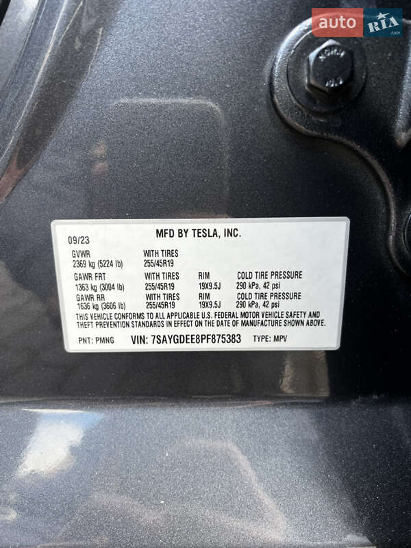 Позашляховик / Кросовер Tesla Model Y 2023 в Львові