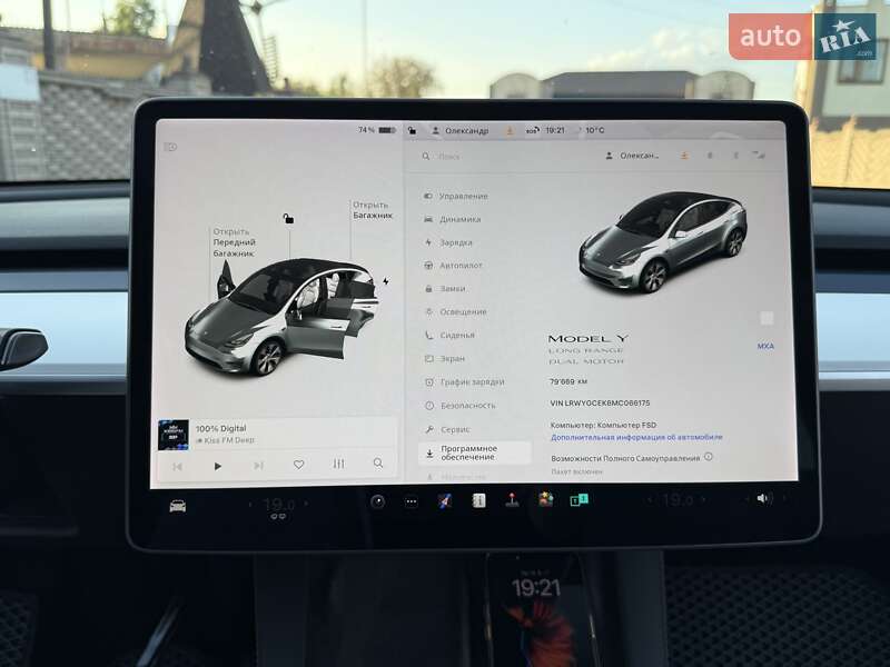 Внедорожник / Кроссовер Tesla Model Y 2021 в Виннице