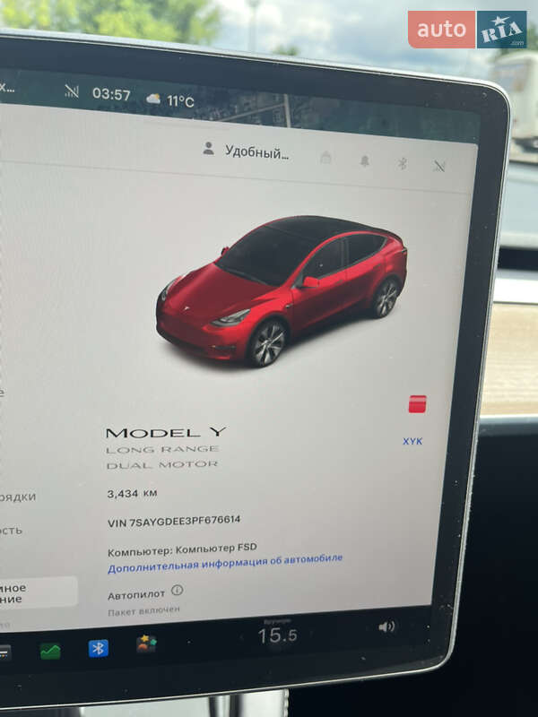 Внедорожник / Кроссовер Tesla Model Y 2023 в Радомышле