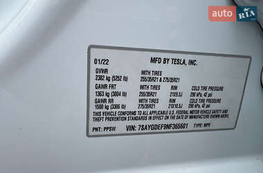 Внедорожник / Кроссовер Tesla Model Y 2022 в 