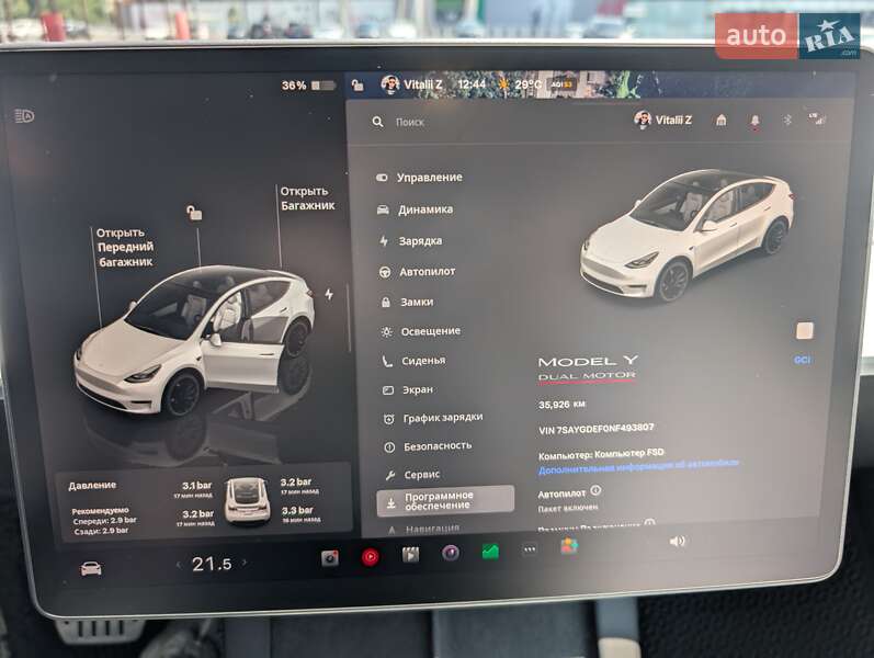 Позашляховик / Кросовер Tesla Model Y 2022 в Києві