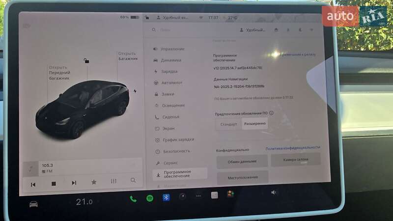 Позашляховик / Кросовер Tesla Model Y 2021 в Одесі