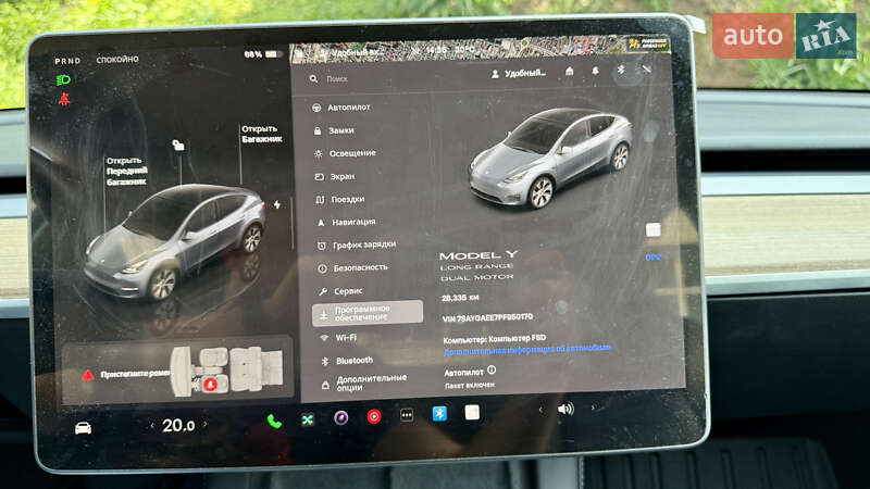 Внедорожник / Кроссовер Tesla Model Y 2023 в Львове