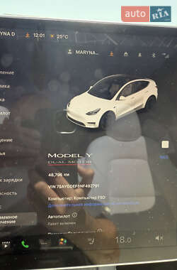 Внедорожник / Кроссовер Tesla Model Y 2022 в 