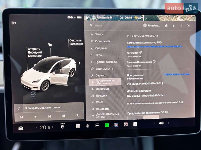 Внедорожник / Кроссовер Tesla Model Y 2021 в Киеве фото 13 Внедорожник / Кроссовер Tesla Model Y 2021 в Киеве